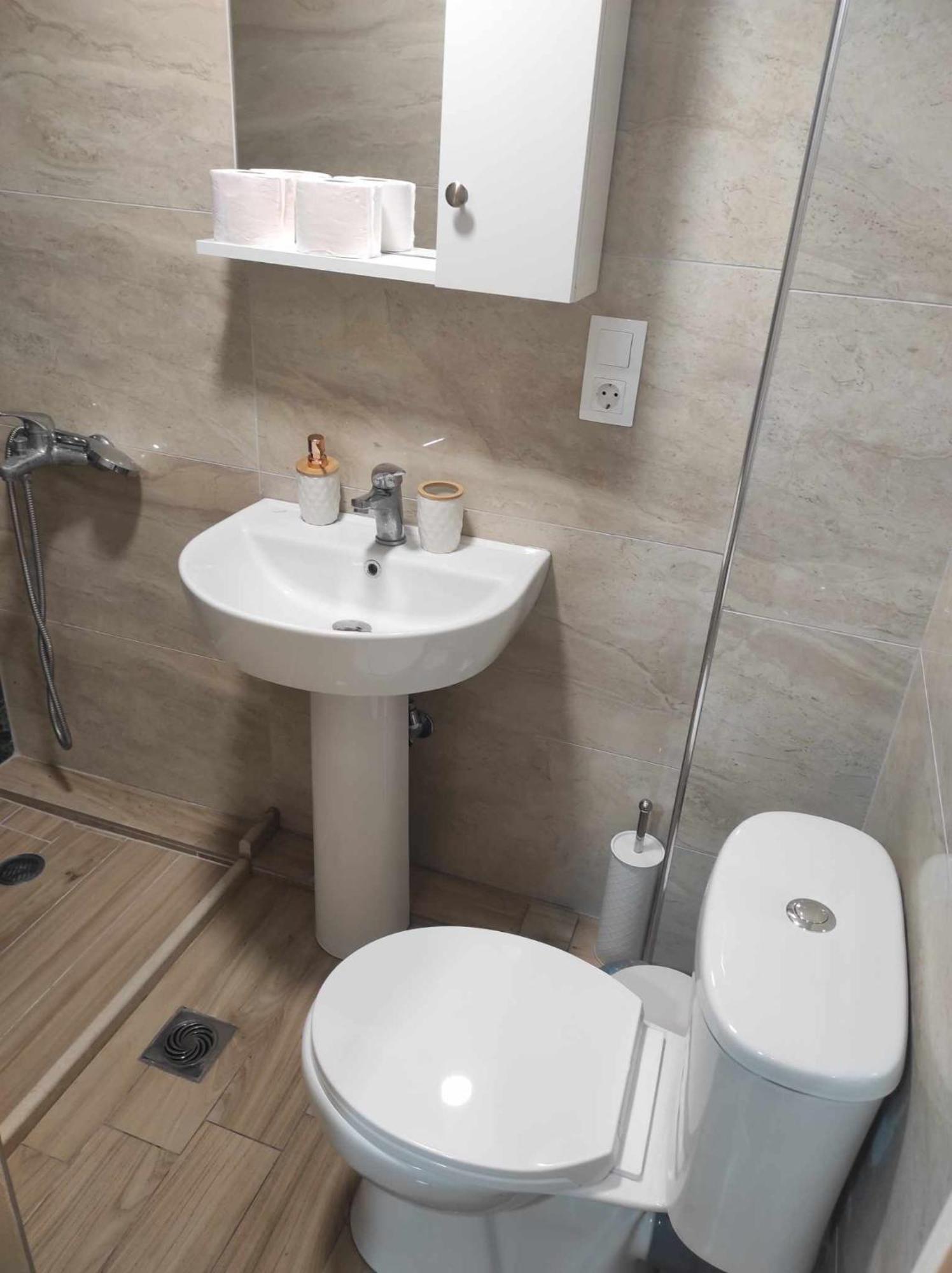 Light Blue Paralia Apartments Екстериор снимка